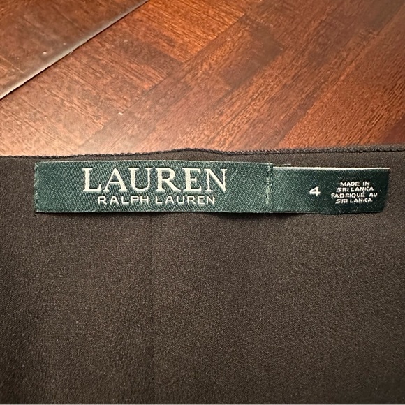 NWOT LAUREN Ralph Lauren lace pencil midi skirt size 4 - Picture 4 of 9